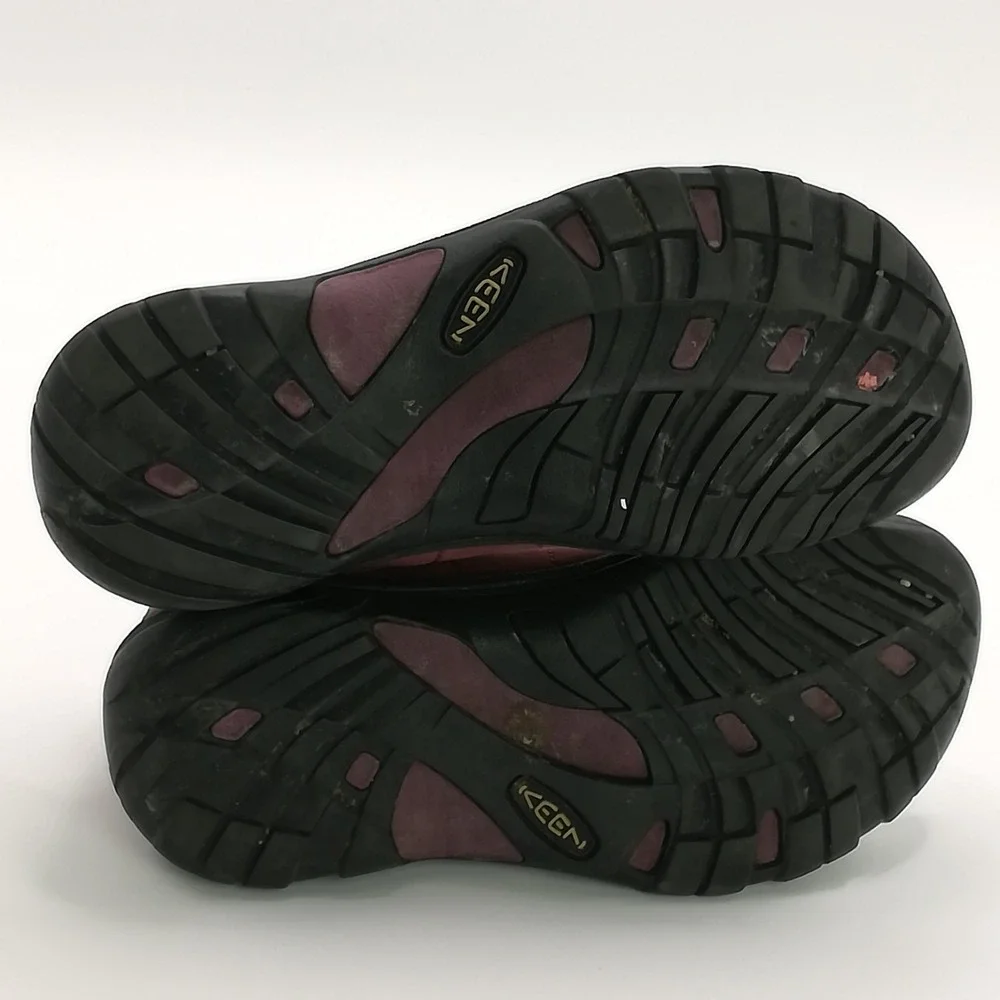 Keen Shoes‎ Womens Sneakers Presidio Red Burgundy Leather Lace Up 7